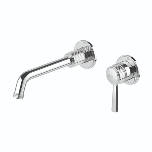 Wiltern Wall Basin / Bath Mixer Set 190mm SwitchMix (Complete Kit) Chrome