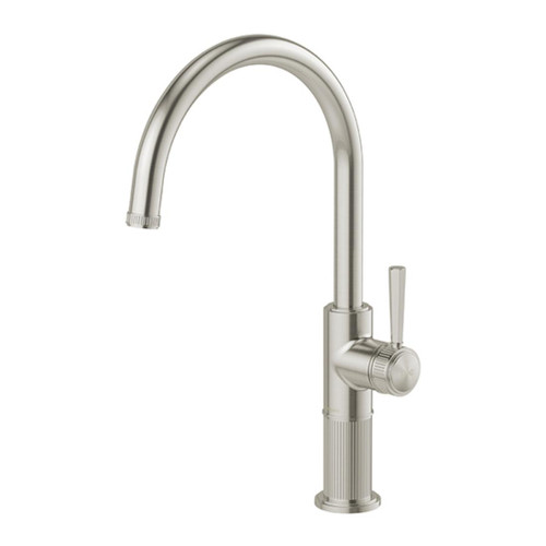 Wiltern Sink Mixer 200mm Brushed Nickel