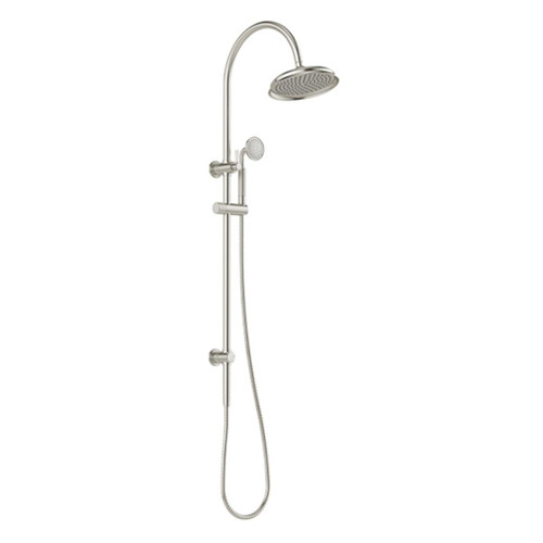 Wiltern Twin Shower Brushed Nickel