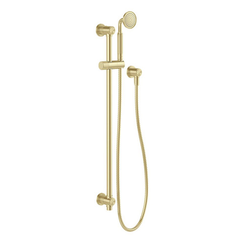 Wiltern Rail Shower Brushed Gold