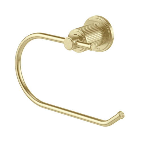 Wiltern Toilet Roll Holder Brushed Gold