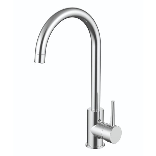 Miro Gooseneck Sink Mixer Chrome Lead Free All Pressure