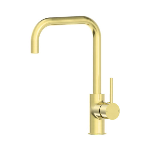 Dolce Kitchen Mixer Square Shape All Pressure Brushed Gold