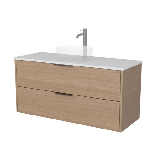 Vexa Vanity 1200mm Centre Basin Double Drawer Include Top