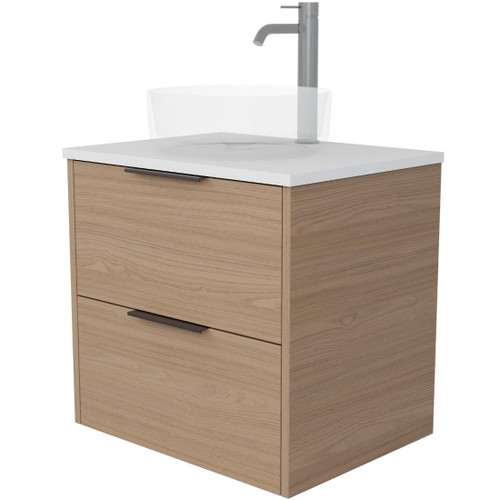Vexa Vanity 600mm Centre Basin Double Drawer Include Top