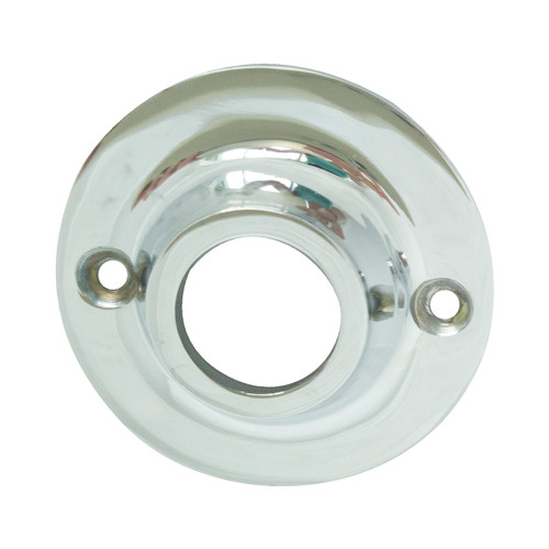 Towel Rail Open End Round Bracket Chrome For 19mm Tube 2 Pack 030CP19