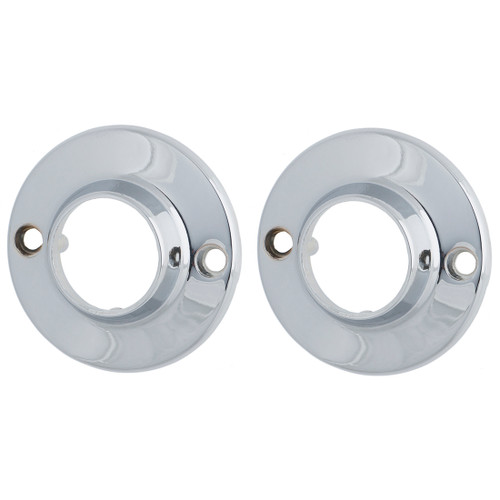Towel Rail End Bracket Chrome For 25mm Tube 2 Pack 107CP25