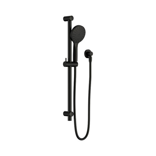 Rail Shower Flex Fit Matte Black