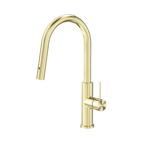 Mecca Kitchen Mixer Smart Sensor Pull Out Brushed Gold