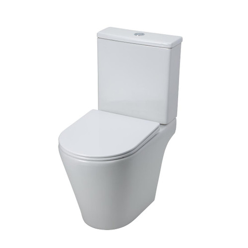 Loft Elite Semi Wall Faced Toilet Suite Turboflow SE - Pan