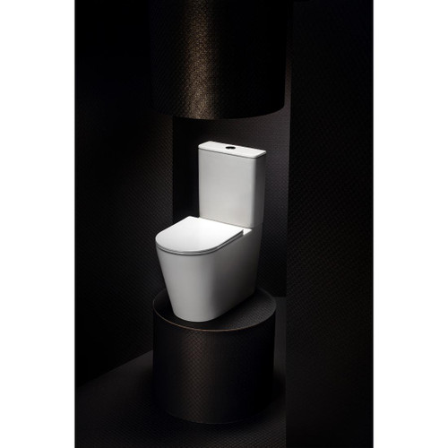 Loft Wall Faced Slim Toilet Suite Turboflow S - Pan