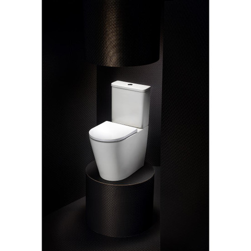 Loft Wall Faced Comfort Toilet Suite Twist Flush SE - Pan