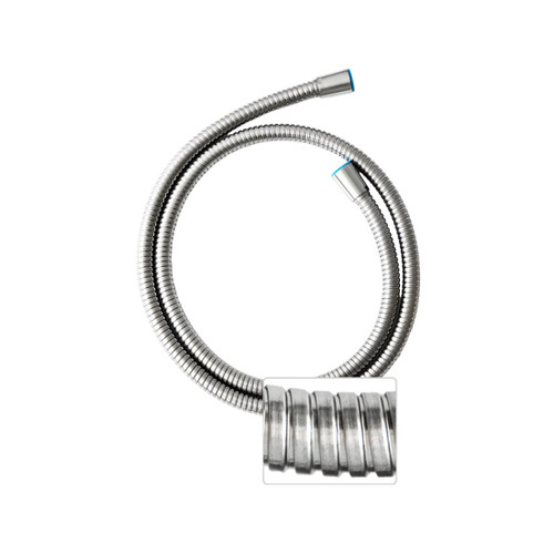 Spare Part Large Bore Metal Hose 1.5m Brushed Stainless Finish