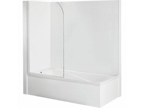 Duo II 1670 Bath Screen 1000 Corner Contour Wall 23816A-0