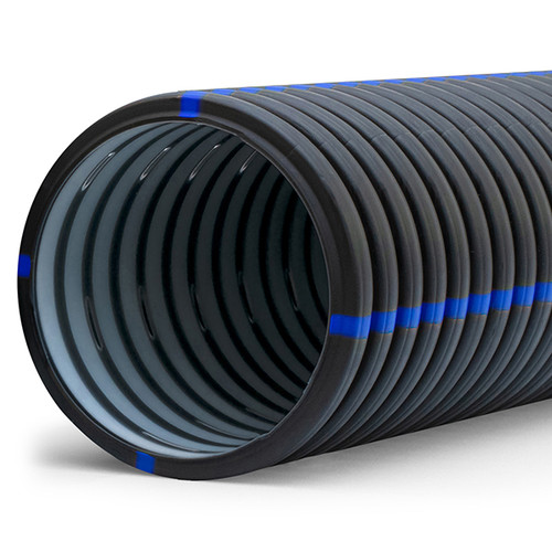 Drainflo Polyethylene Pipe Smooth Unpunched 160mm 45m