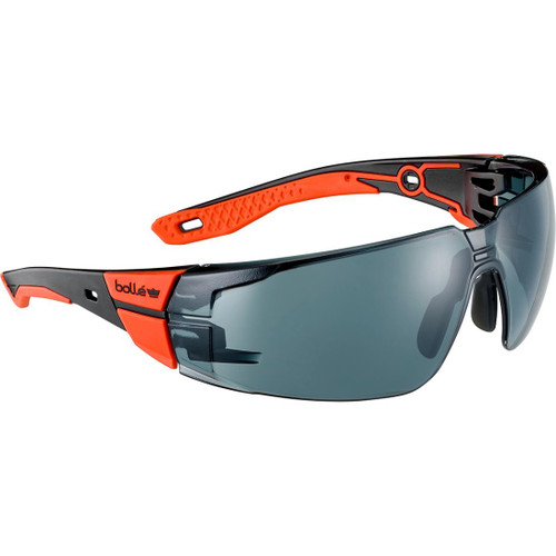 Rush+ 2.0 Safety Glasses Platinum Smoke PC Lens
