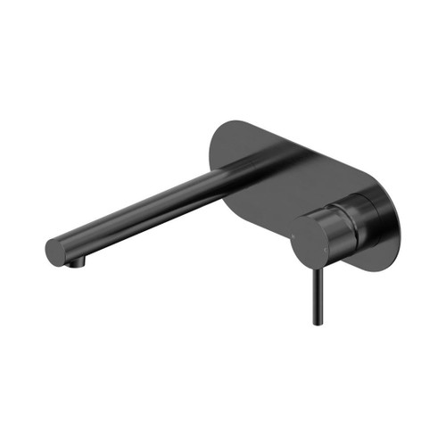 Dolce II Wall Basin/Bath Mixer Gun Metal