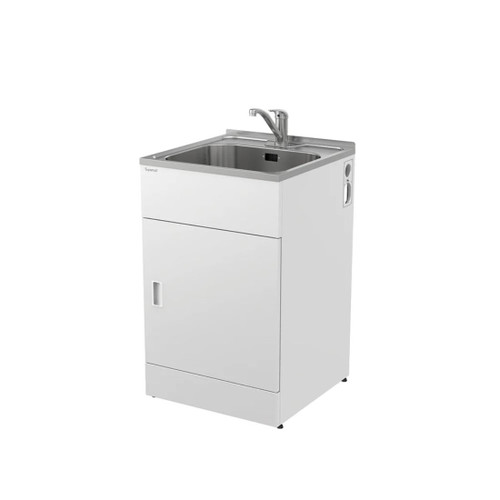 Laundry Tub Standard Door Model with American Standard All Pressure Lead free Mixer Tap Anti Drip Edge