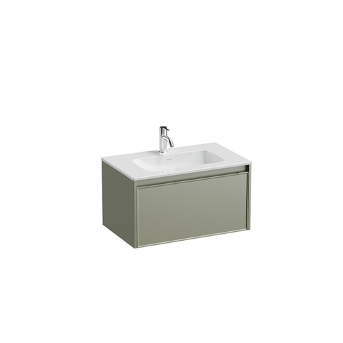 Mode Vanity 46 Console 750 1 Drawer Wall Atmoss Cleo Gloss Basin Brussels Panel