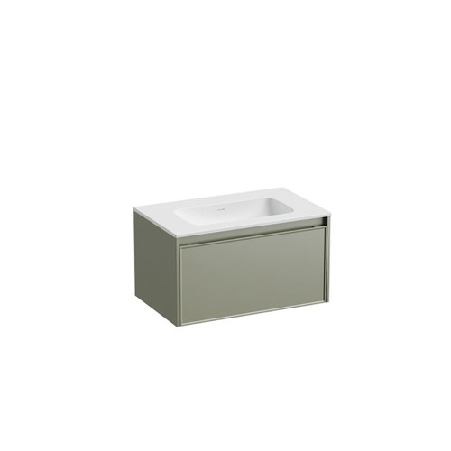 Mode Vanity 46 Console 750 1 Drawer Wall Atmoss Cleo Matte Basin Brussels Panel