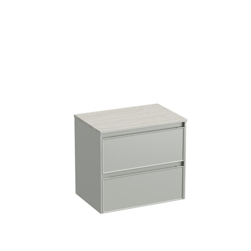 Mode Vanity 50 Benchtop 750 2 Drawer Maxi Wall Pistachio Grey Travertine Benchtop Brussels Panel