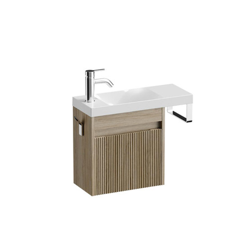 Mode Vanity 22 Console 550 1 Door Wall Left Hinged Door Baroque Penelope Gloss Basin Tasman Panel