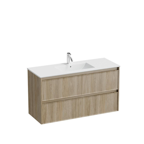 Mode Vanity 46 Console 1200 Single Bowl 2 Drawer Maxi Wall Baroque Rubik Matte Basin Brussels Panel
