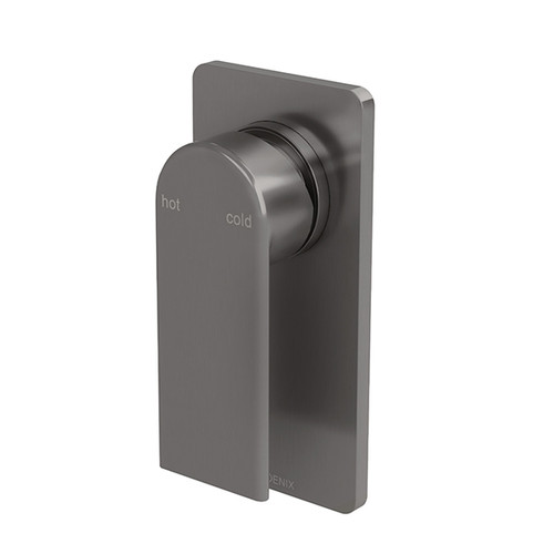 Teel Shower / Wall Mixer SwitchMix Fit-Off Kit Brushed Carbon Lead Free