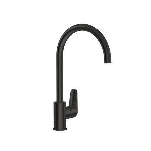 Civic Swivel Kitchen Mixer Matte Black