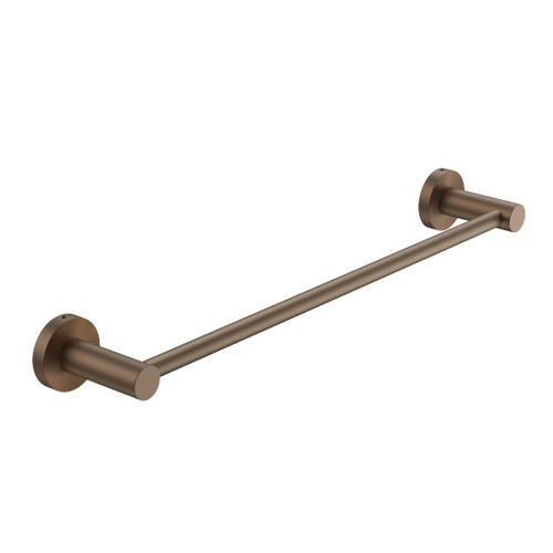 Metro Hand Towel Rail 400mm Brushed Bronze