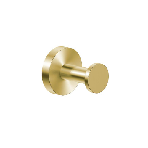 Metro Robe Hook Brushed Gold