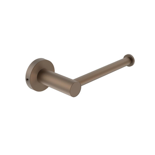 Metro Toilet Roll Holder Brushed Bronze