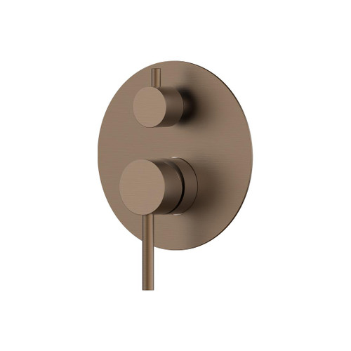 Pioneer Shower Divert Mixer Brushed Bronze