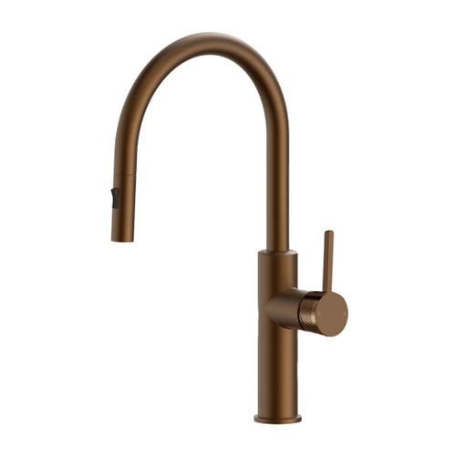 Pioneer-Forge Extractable Kitchen Mixer Brushed Bronze