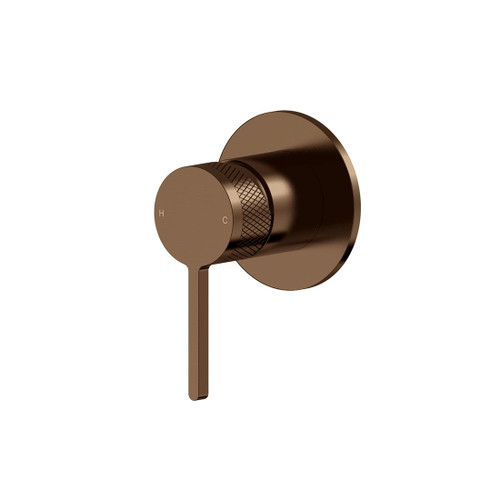 Pioneer-Forge Shower/Bath Mixer Complete Brushed Bronze