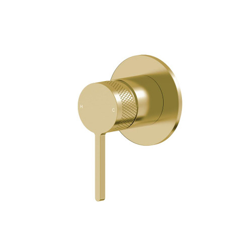 Pioneer-Forge Shower/Bath Mixer Complete Brushed Gold