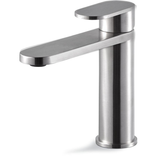 Ayas Steel Basin Mixer  Stainless Steel 304
