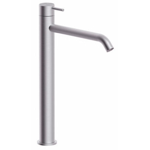 Paffoni Inox Tech Basin Mixer TALL Stainless Steel 316