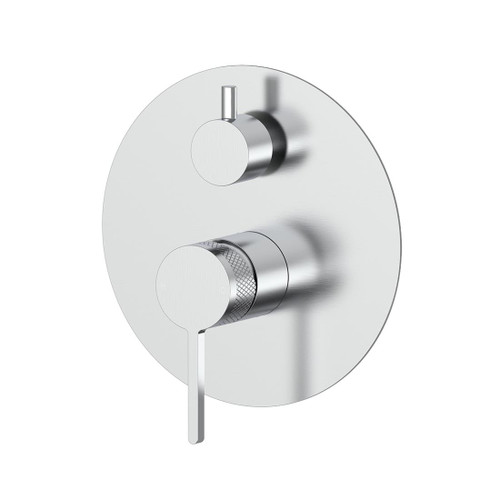 Pioneer-Forge Shower Divert Mixer Brushed Stainless
