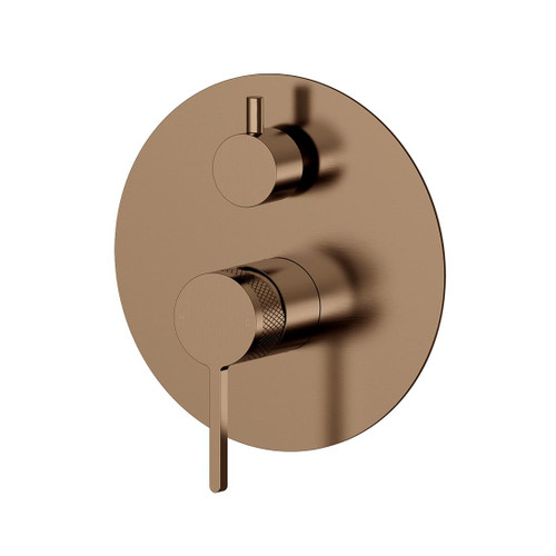 Pioneer-Forge Shower Divert Mixer Brushed Bronze