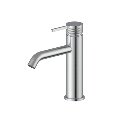 Pioneer-Forge Standard Basin Mixer Brushed Stainless