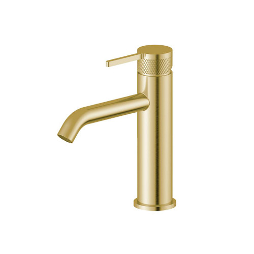 Pioneer-Forge Standard Basin Mixer Brushed Gold