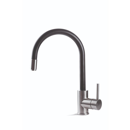 Newform Tiber Steel Sink Mixer with POS Stainless Steel 304