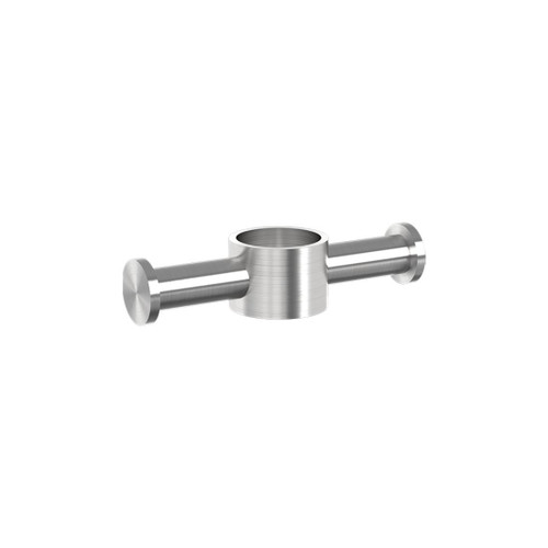Collection Atlas Pole Robe Hook only Brushed Stainless Finish 1 EA