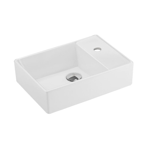 Float Wall Basin 425 x 300 x 160mm Gloss White