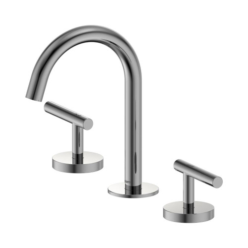 Mecca Basin Set Arc Spout Chrome