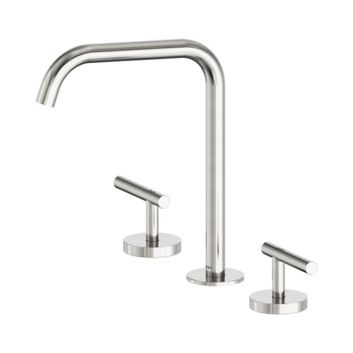 Mecca Bath/Kitchen Set Edge Spout Brushed Nickel