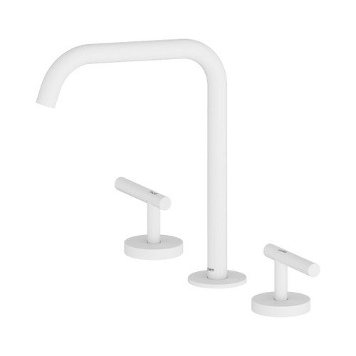 Mecca Bath/Kitchen Set Edge Spout Matte White