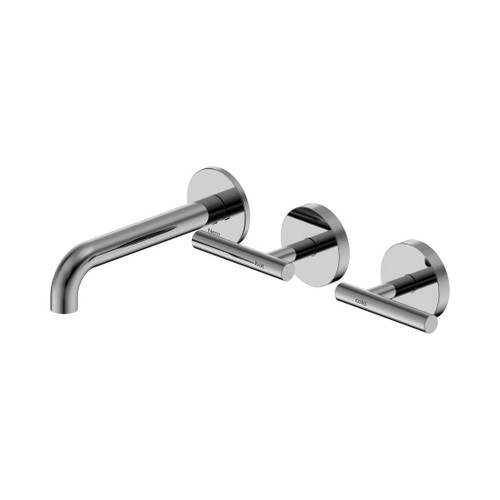 Mecca Wall Basin/Bath Set 160mm Offset Spout Chrome