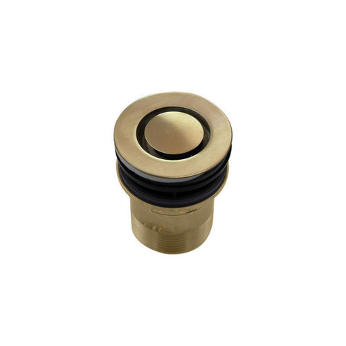 Basin Pop Down Brass Plug And Waste 40mm Brushed Brass